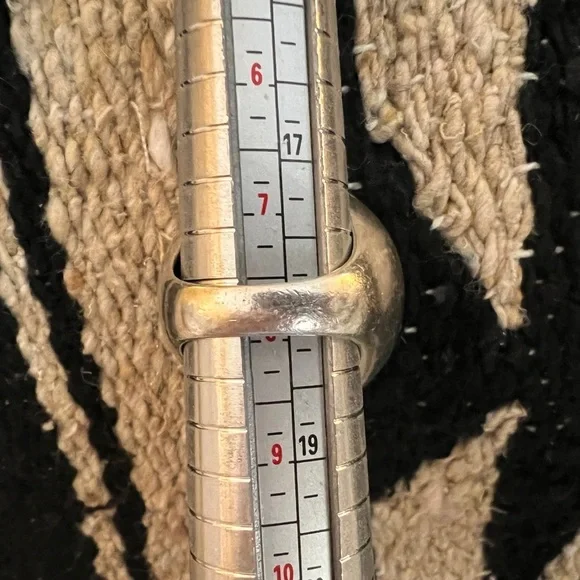 ❤️ Silpada Sterling Silver Retired Roman Medallion Coin Ring Sz8 Statement R1901 - Picture 7 of 16